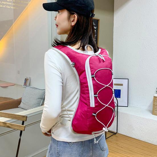 Hydration Pack Backpack Outdoor Sports Camping Water Backpack Large Capacity Nylon Bag for Hiking Cycling Running Biking