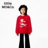 Little MO&Co. Детская термотолстовка с вышивкой мишки