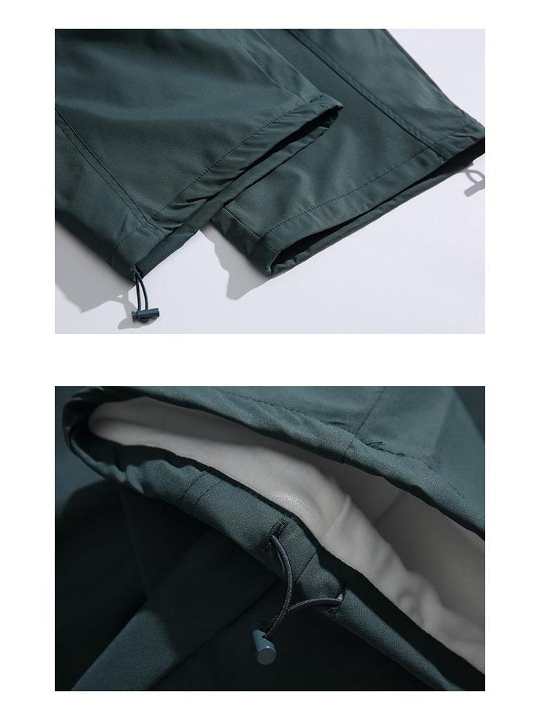 Мужские зимние брюки карго North Boundary 2024 с флисовой подкладкой - Прямого кроя, в стиле кэжуал