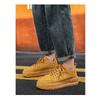 Men S Breathable Thick Sole Height Increasing Casual Sports Sneakers Youth White Shoes