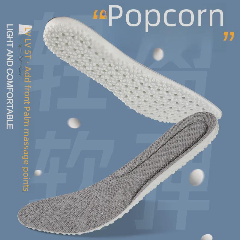 Дышащие амортизирующие стельки унисекс: Антизапах, впитывает пот, мягкая подошва для облегчения боли, идеально подходит для спорта, лета и военных тренировок