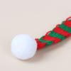 2Pcs Xmas Mini Scarf Hat Decor Doll Clothes Accessory Christmas Party Ornament