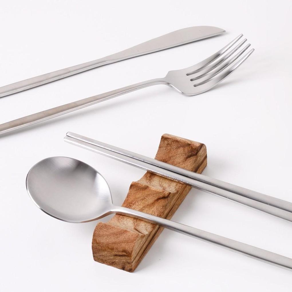 Avella Премиум Глянцевый и Матовый Серебряный Столовый Нож