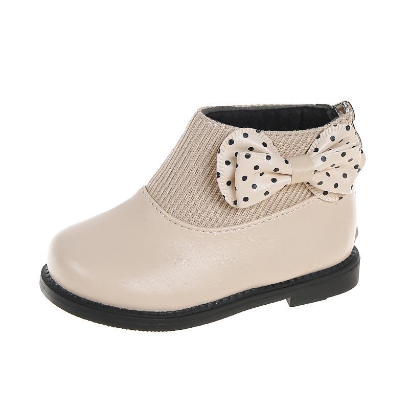 Autumn and Winter Children's Velvet Boots Princess Short Boots