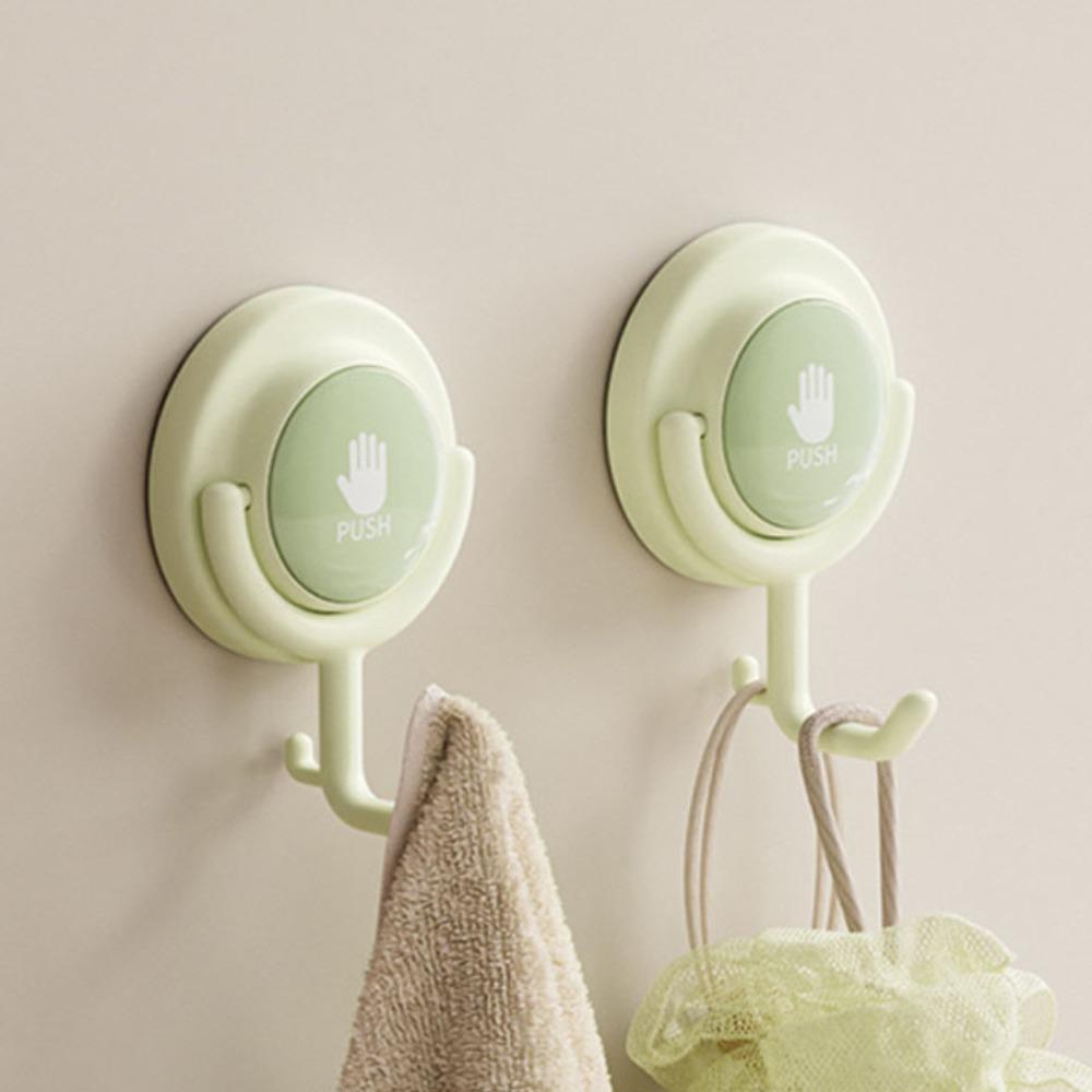 2 шт. Экономия места присоски крючки водонепроницаемый держатель для хранения удобный настенный крючок для туалета