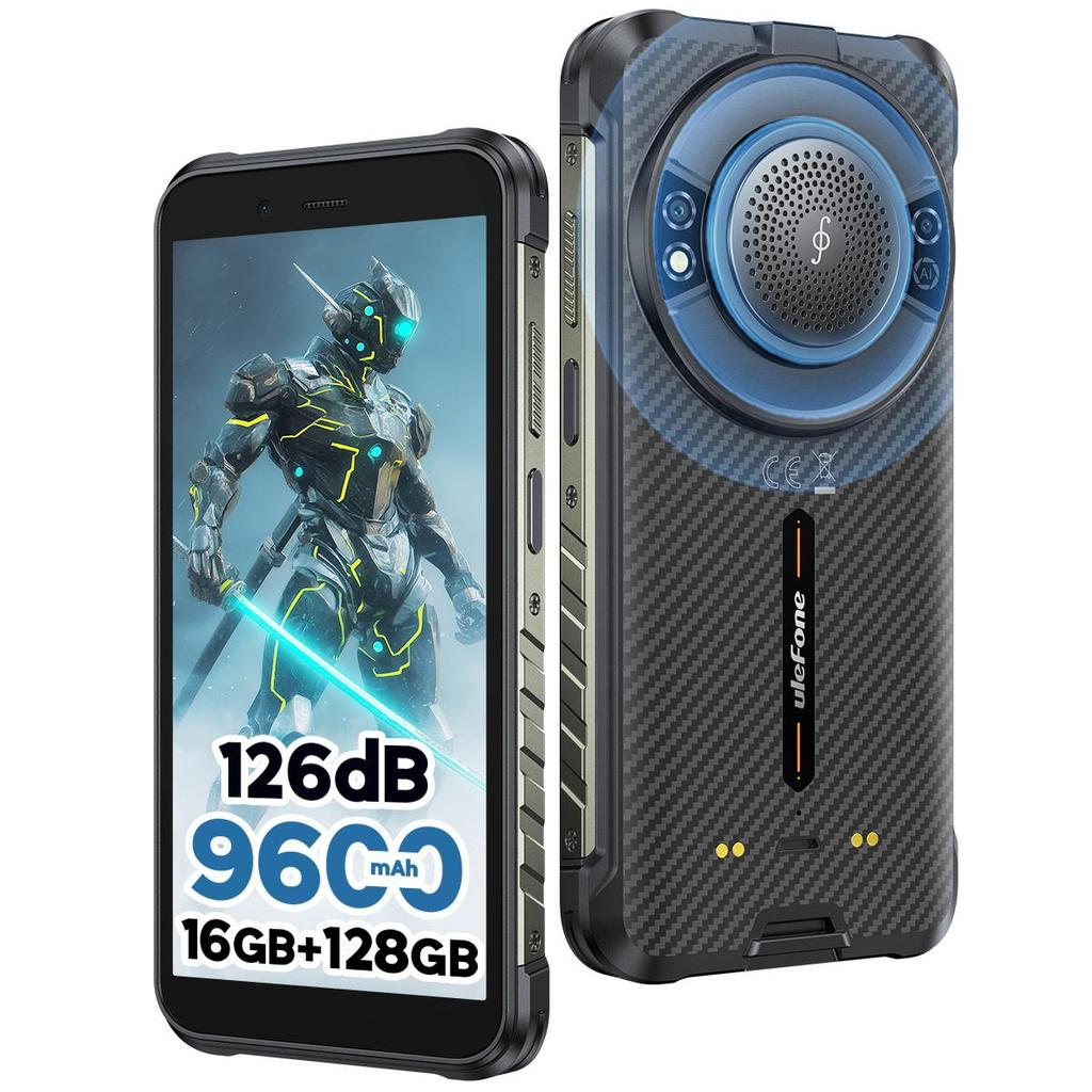 Ulefone RugKing 4G Прочный Телефон Android 15 До 16 ГБ+128 ГБ Водонепроницаемый Смартфон 9600 мАч NFC Глобальная Версия 5.99"