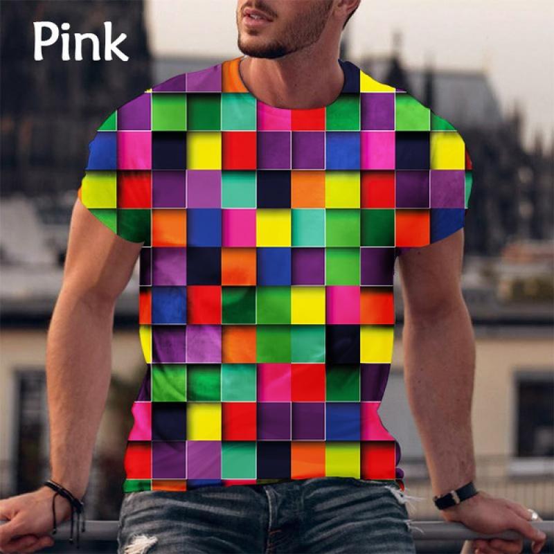 Модная футболка с гипнотическим 3D-принтом Fashion Vertigo, мужская уличная футболка с коротким рукавом в стиле хип-хоп