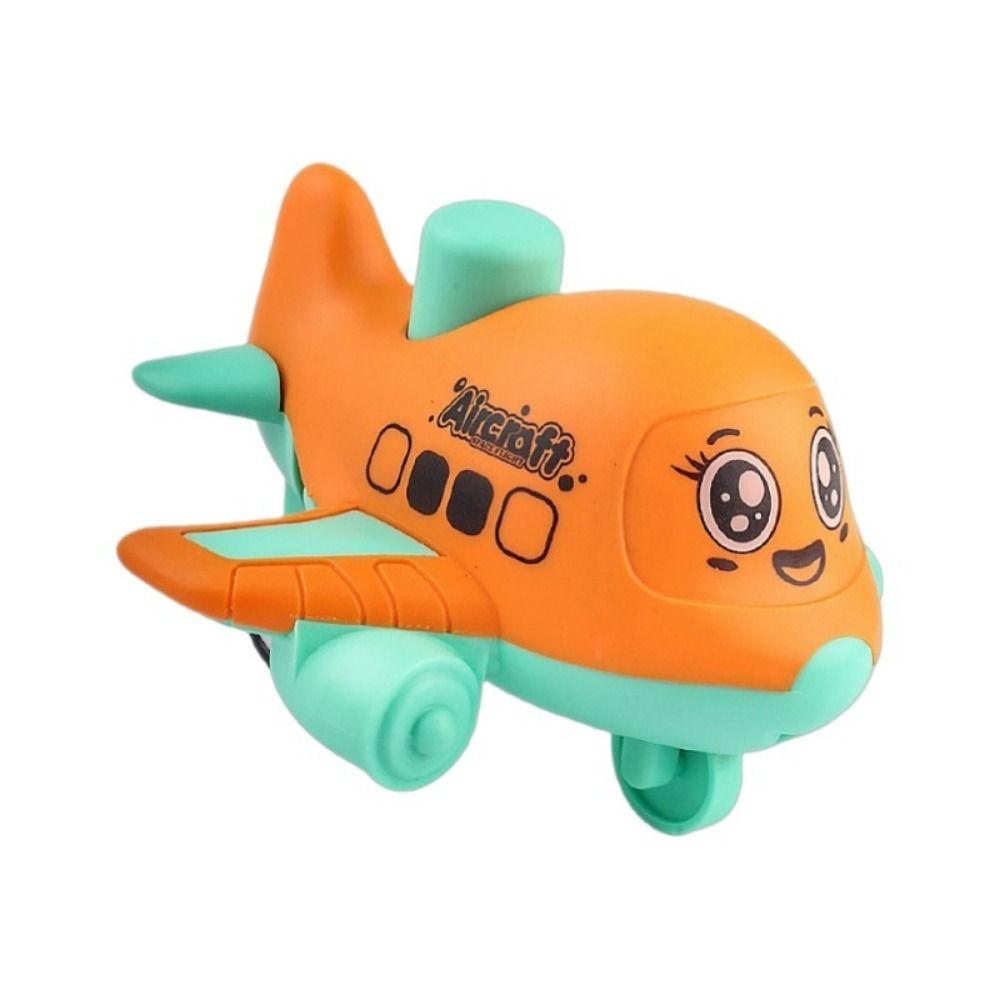 Puzzle Aircraft Inertia Car Model Education Press Inertia Pull Back Toy Children