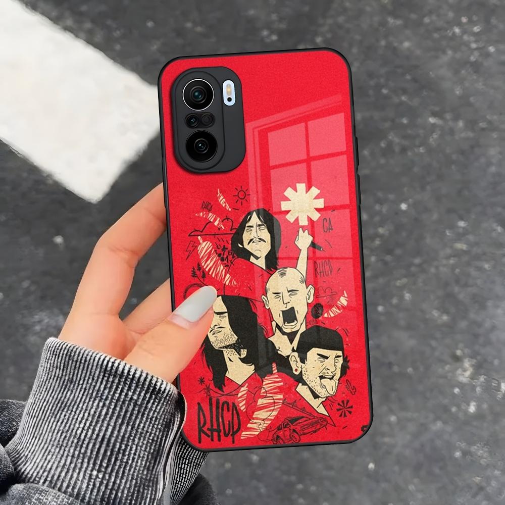Красный Горячий Чехол для Телефона RHCP Chili для Xiaomi 15 14 13 12 X Redmi Note 10 Mi 11 S Lite T Pro Ультрастек Чехол