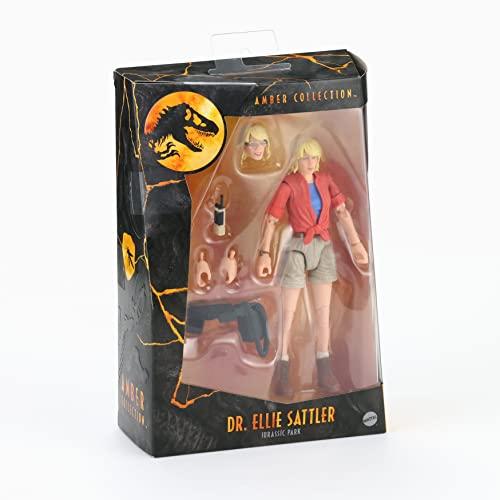 Mattel Парк Юрского периода Коллекция Янтарь/Элли Саттлер [Игрушка-динозавр] Фигурка Кукла с подвижными суставами [Возраст 8 лет и старше] GWP82