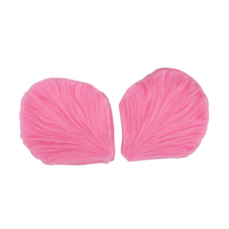 Форма для помадки с текстурой в виде тюльпана и розы для украшения торта