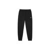 Solid Color Regular Fit Zipper Pocket Cuffed Sweatpants Men Bottoms Black AKLSG29-1
