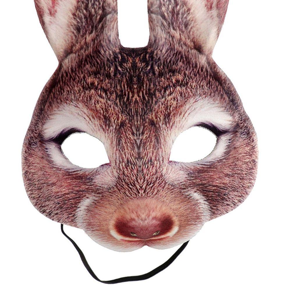 Carnival Party Male Female Masquerade Mask Bunny Mask Costume Party Supplies Halloween Decoration