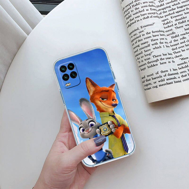 MH158 Чехол для телефона Zootopia для Motorola G34 G32 G31 G14 G15 G84 G62 E32 G24 G72 G71 G73 G85 G200 G60 G52 G51 G50 G42 G41 G32 G30