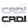 Металлический 3D Логотип CRDI Эмблема CRDI Значок на задний багажник Логотип на заднюю дверь Наклейки на автомобиль Аксессуары