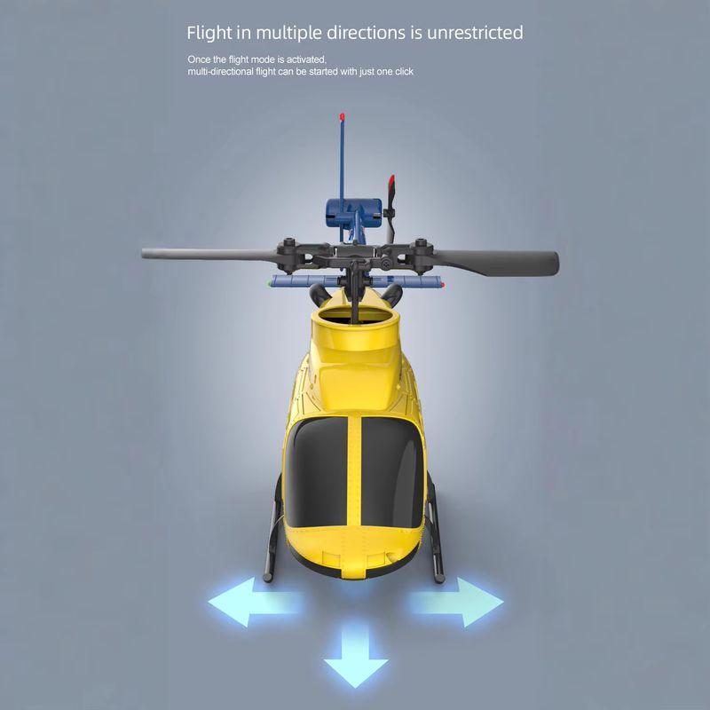 Rc Helicopter Four Channel Like The Real Bell206 Remote Control Fixed High Optical Flow Toy A60 1 42 Kid Friendly Entertaining Fun Play Safe
