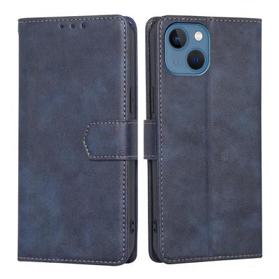 Чехол-кошелек с защитой от кражи RFID для iPhone 13 12 11 ZTE Blade 20 Smart Samsung A52 A32 A72 A12 A22, чехол из искусственной кожи, 6 слотов для карт, бампер для телефона