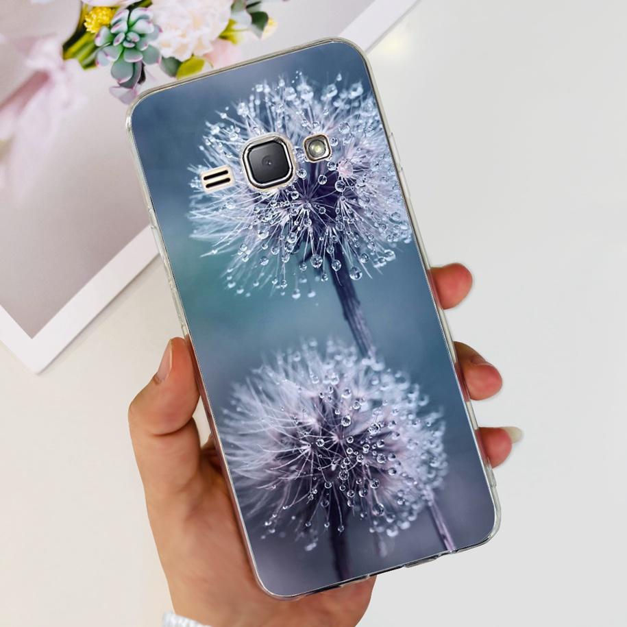 Чехол для Samsung J1 2016 SM-J120F Чехол Модный Мраморный Цветочный Мягкий Силиконовый Чехол для Телефона Для Samsung J1 Mini J105F J 1 2016 Funda