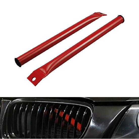 Стальные V-образные распорки передней решетки для BMW E90 E91 E92 E93 323i 325i 328i 330i 335i 2006-2013, Автоаксессуары