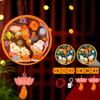 Glowing Mid-Autumn Festival Lantern DIY Handmade Light-Up Bunny Lantern  Party Decoration