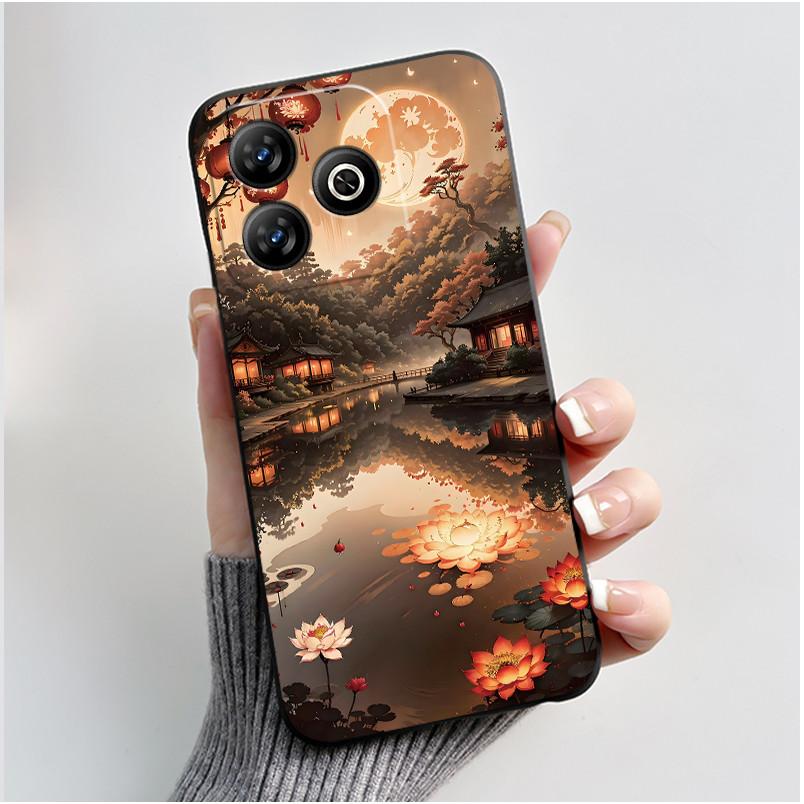 Чехол для ZTE Axon 60 / Blade V60 / Nubia V60 Милый Кролик Чехол для ZTE Axon60 BladeV60 NubiaV60 Черный Силиконовый Защитный Чехол