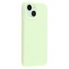 For iPhone 14 Case 2.0mm Thick Solid Color Soft TPU Phone Back Cover Large Lens Cutout
