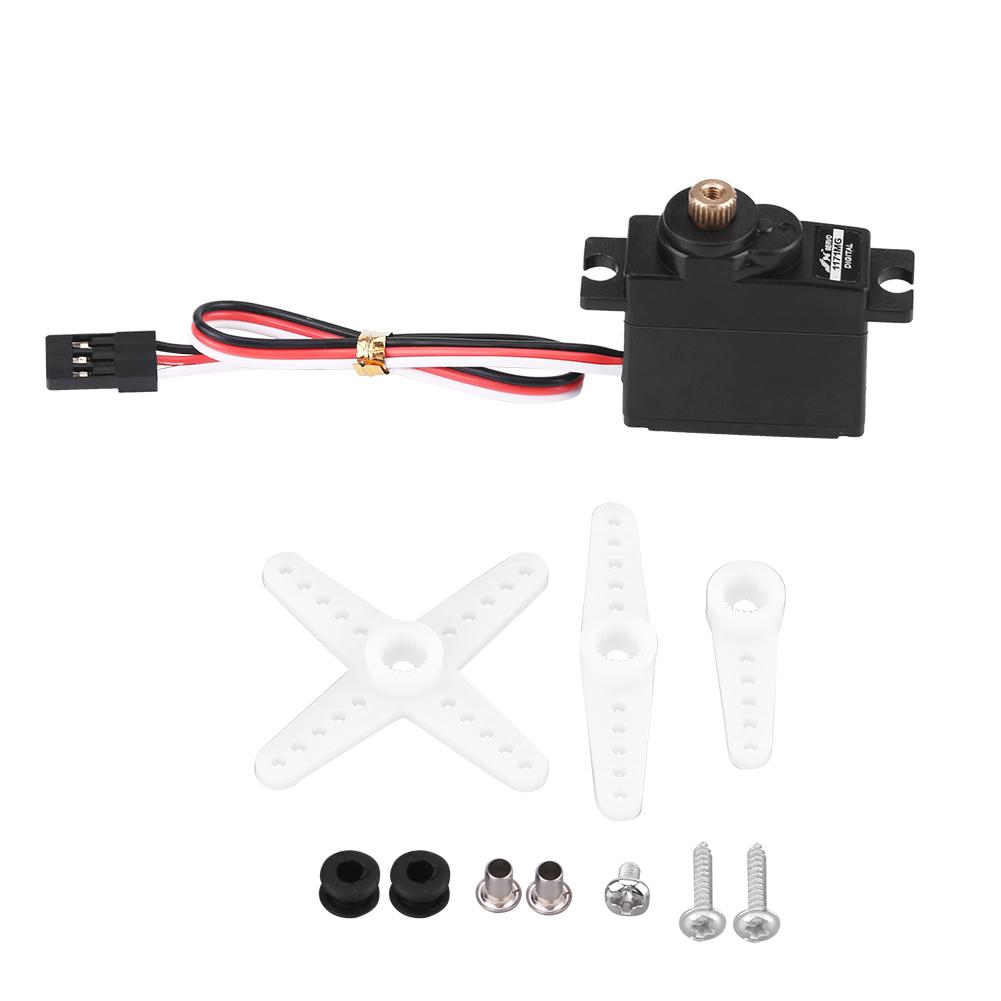 Digital Mini Micro Metal Gear Core 17g Analog Servo 4.8 6V for RC Fixed Wing Airplane