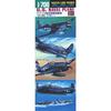 Hasegawa 1/700 Waterline Series US Navy US Carrier Aircraft Set Пластиковая модель 514