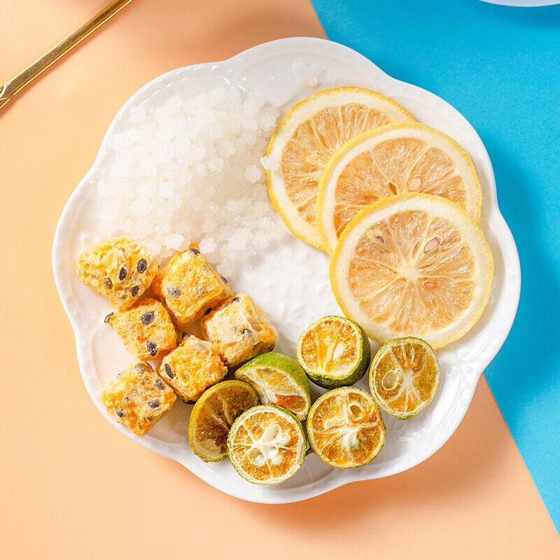 Green Orange Lemon Bag Tea Rock Sugar Kumquat Dried Passion Tea