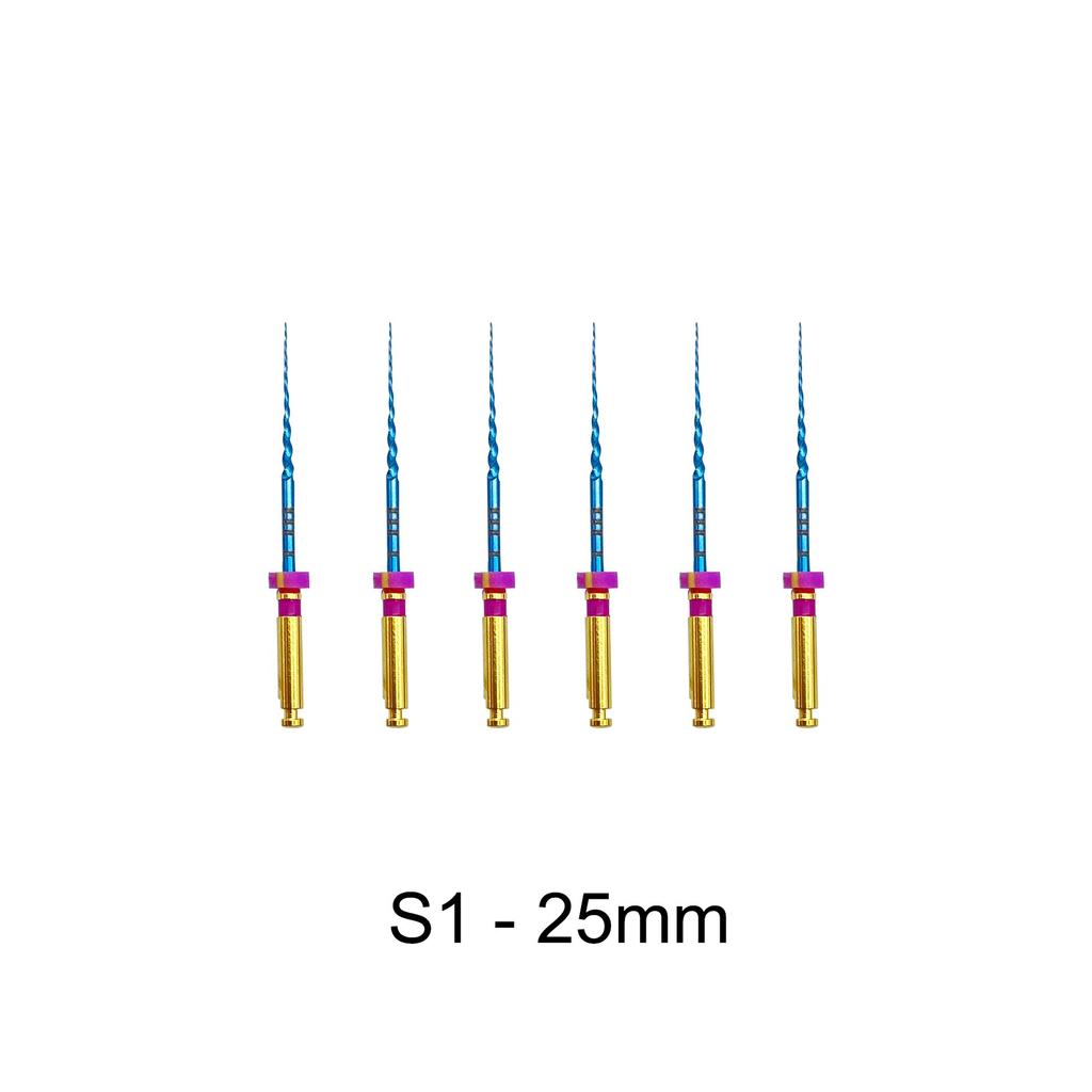 Супер-файл для стоматологических инструментов, синий роторный Pro, гибкий конусный файл для активации тепла, для корневых каналов