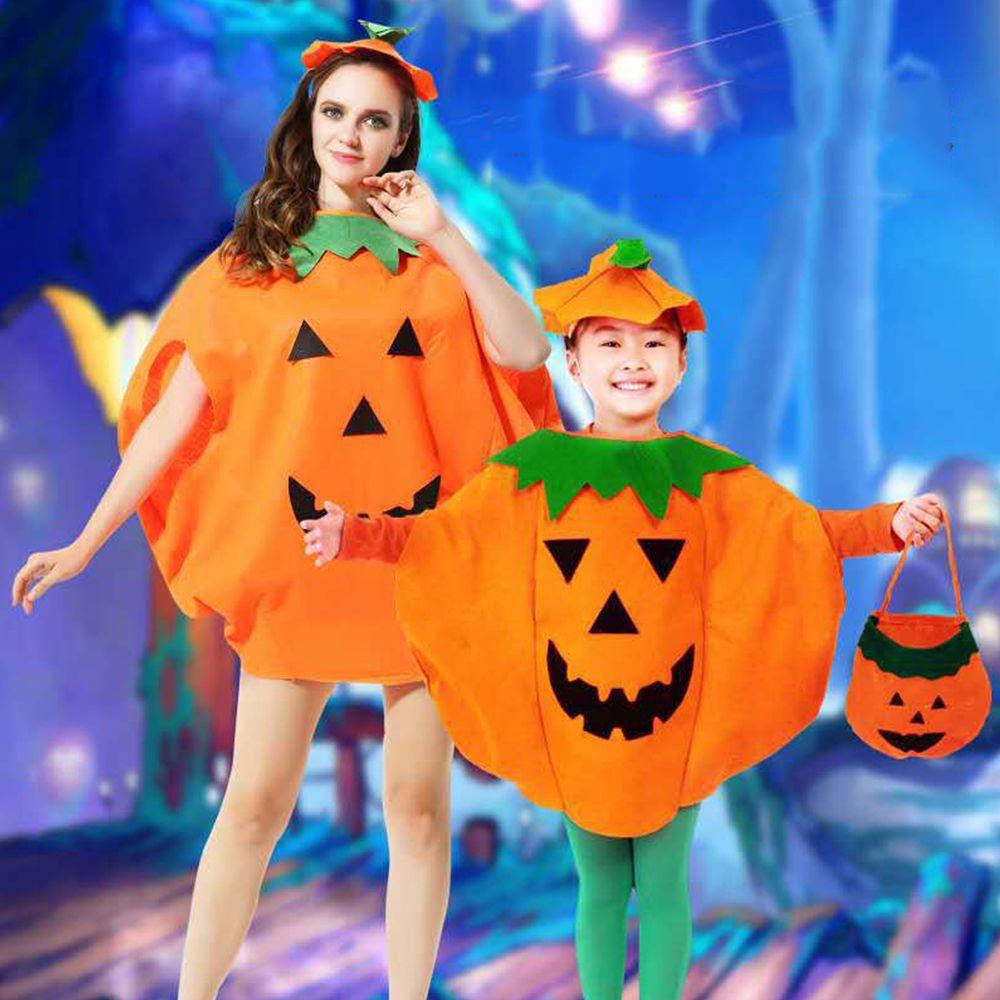 Performance Photo Props Party Masquerade Cloth With Hat and Bag Halloween Costume Pumpkin Costume