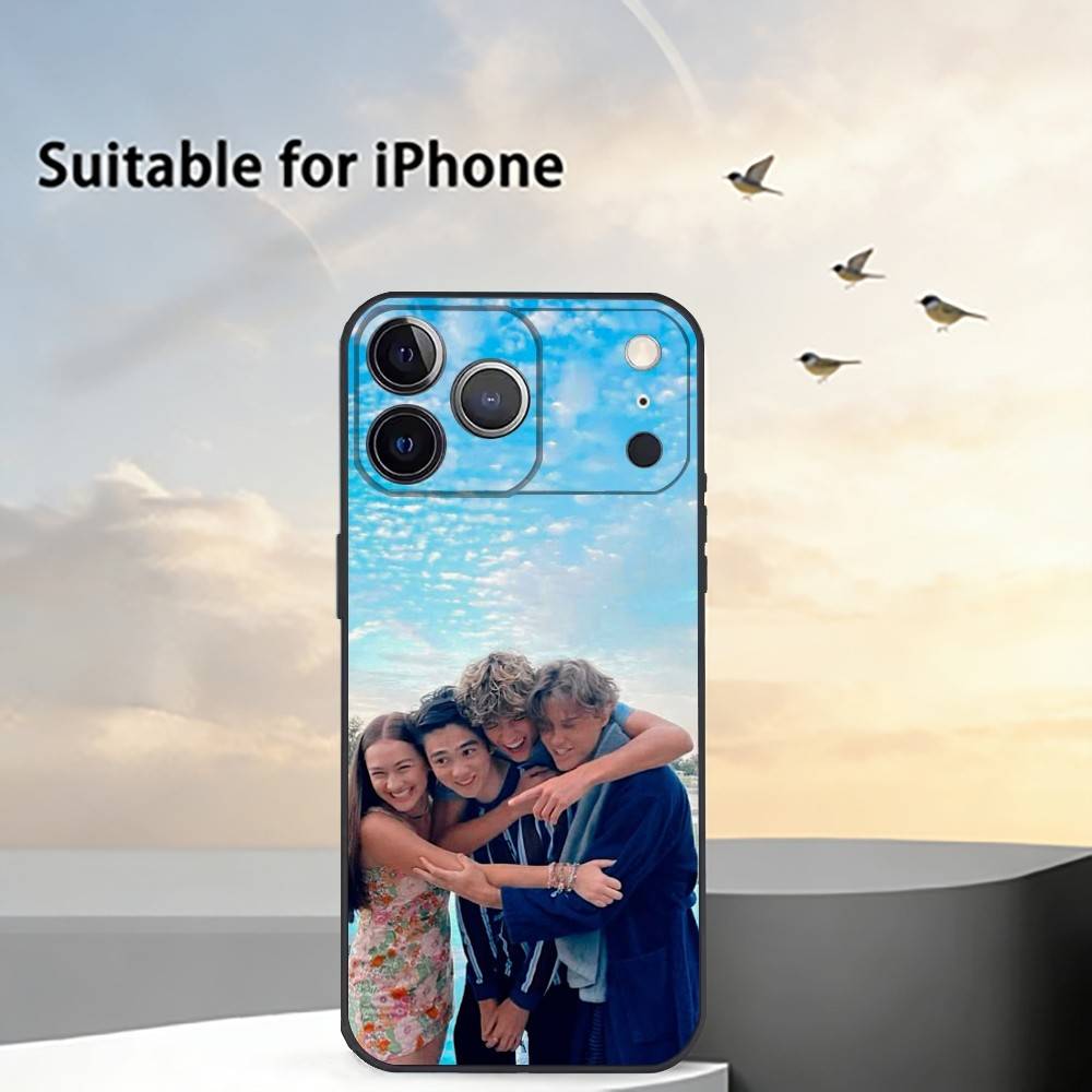 Чехол для телефона S-Summer I T-Turned Pretty, силиконовый, мягкий, для iPhone 17 16 15 14 13 12 11 X XR Plus Pro Max Plus