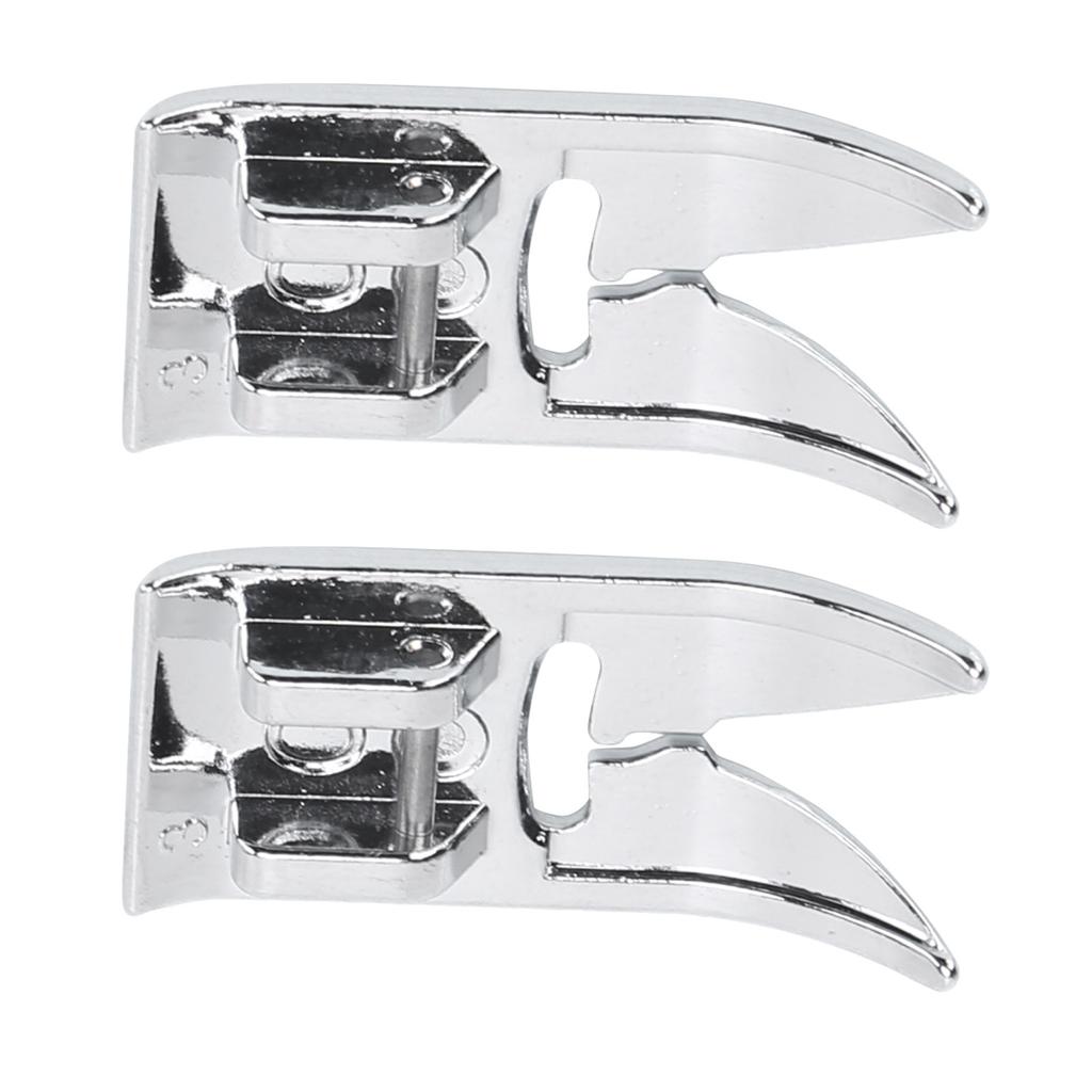 2Pcs Presser Foot Wear Resistance Stainless Steel Sewing Tools for Replace Old Sewing Machine Accessories