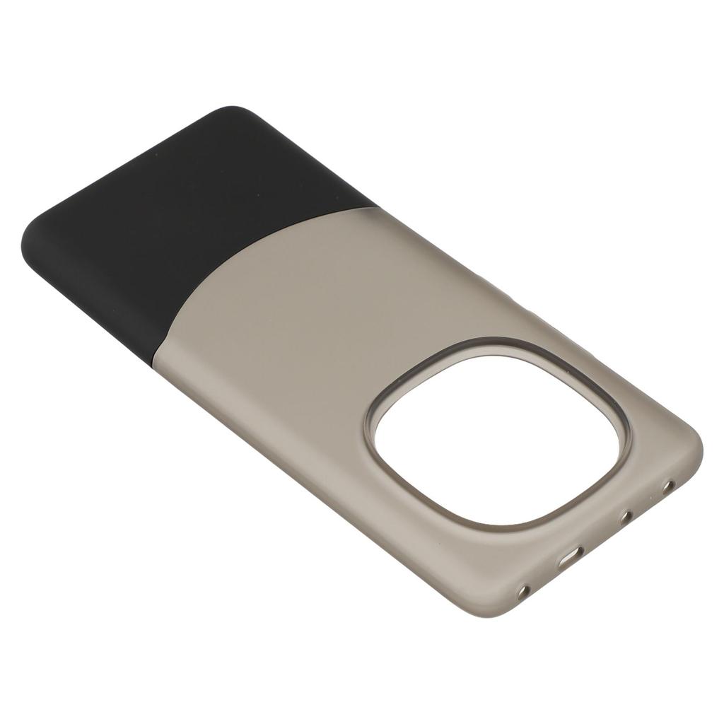 For Xiaomi Redmi Note 14 Pro 4G Case Dual Color Splicing Matte PC Phone Cover Large Camera Cutout