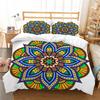 Bohemia Comforter Cover Bedding Sets Mandala/datura Decoracion Gamer Duvet Cover Set Super Soft Microfiber Fabric Quilt Cover 3d