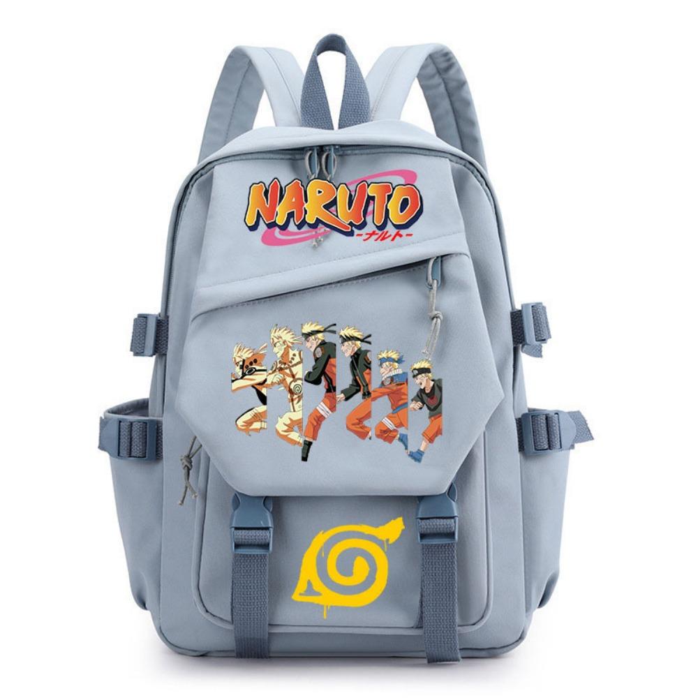 Anime Naruto Schoolbag Children's Backpack Elementary School Bag Boys and Girls Junior High School Students College Students Campus Backpack