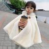 Baby Cloak Cloak Autumn and Winter Outdoor Windproof Lengthened Shawl Children's Coat Spring and Autumn Thickened