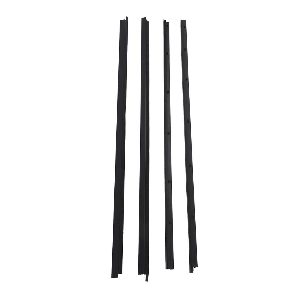 4 шт. Уплотнитель для окон и дверей автомобиля, декоративный, герметичный, ветрозащитный, черный 80821 01G00 для Navara D21