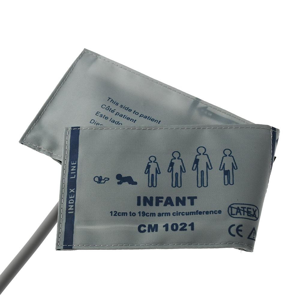 Высококачественная сменная манжета для измерения артериального давления, окружность руки 12-19 см, аксессуары для больничного монитора(СМ-1021С-08)