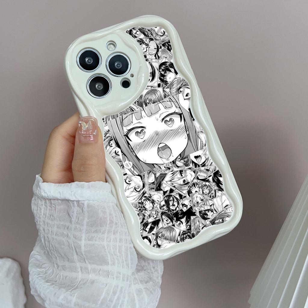N7 Desire Anime Girl Design Art Волнистый чехол для телефона для iPhone 15 14 Pro Max Samsung S24 S23 Ultra A54 A14 Xiaomi Redmi 13C Huawei Honor Мягкая задняя крышка