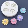 Flower Daisy Silicone Sugarcraft Mold Resin Tools Cupcake Baking Mould Fondant  Tools