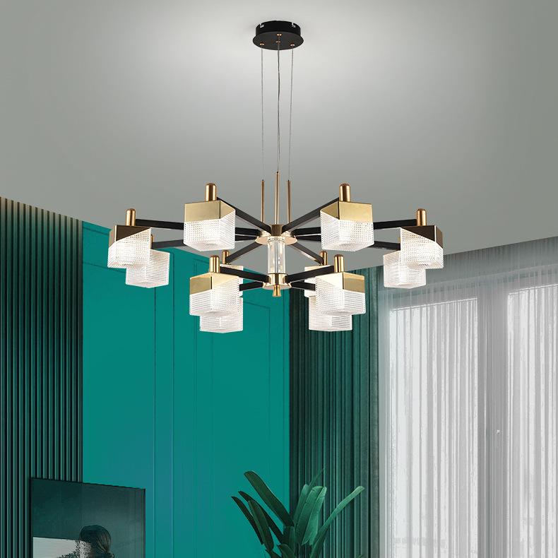 Светодиодная хрустальная люстра для гостиной, потолочный светильник, потолочная люстра, ресторан, люстра, потолочный светильник для спальни