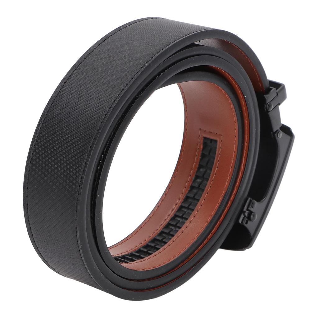 Мужской кожаный ремень, удобный, легкий, мягкий, мужской ремень с автоматической пряжкой для деловых встреч