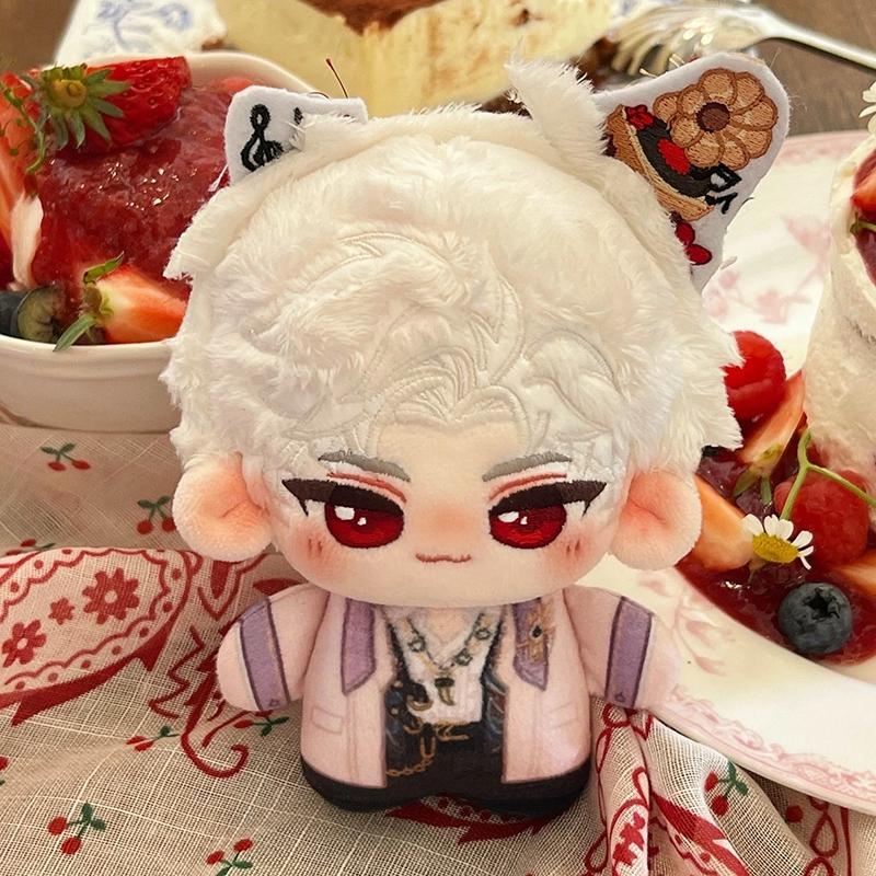 Cute Love and DeepSpace Plush Dolls Sylus Rafayel Zayne Xavier Flower Series Plush Dolls Figurines Fans Kids Gifts