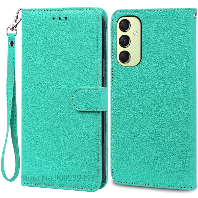 S24FE S24 FE Чехол Для Samsung S24 FE Чехол Кожаный Чехол-Книжка с Кошельком Для Samsung Galaxy S24 FE Чехол S 24 FE Чехлы Coque Fundas