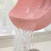 2-In-1 Rice Washer Plastic Sieve Fruit Bowl Plastic Clean Machine Vegetables Basin Basket Washing Filter Strainer Kitchen Tool