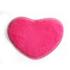 40x30cm Fashion Nonslip Plush Soft Bath Rug Heart Mat Flannel Carpet Memory Foam