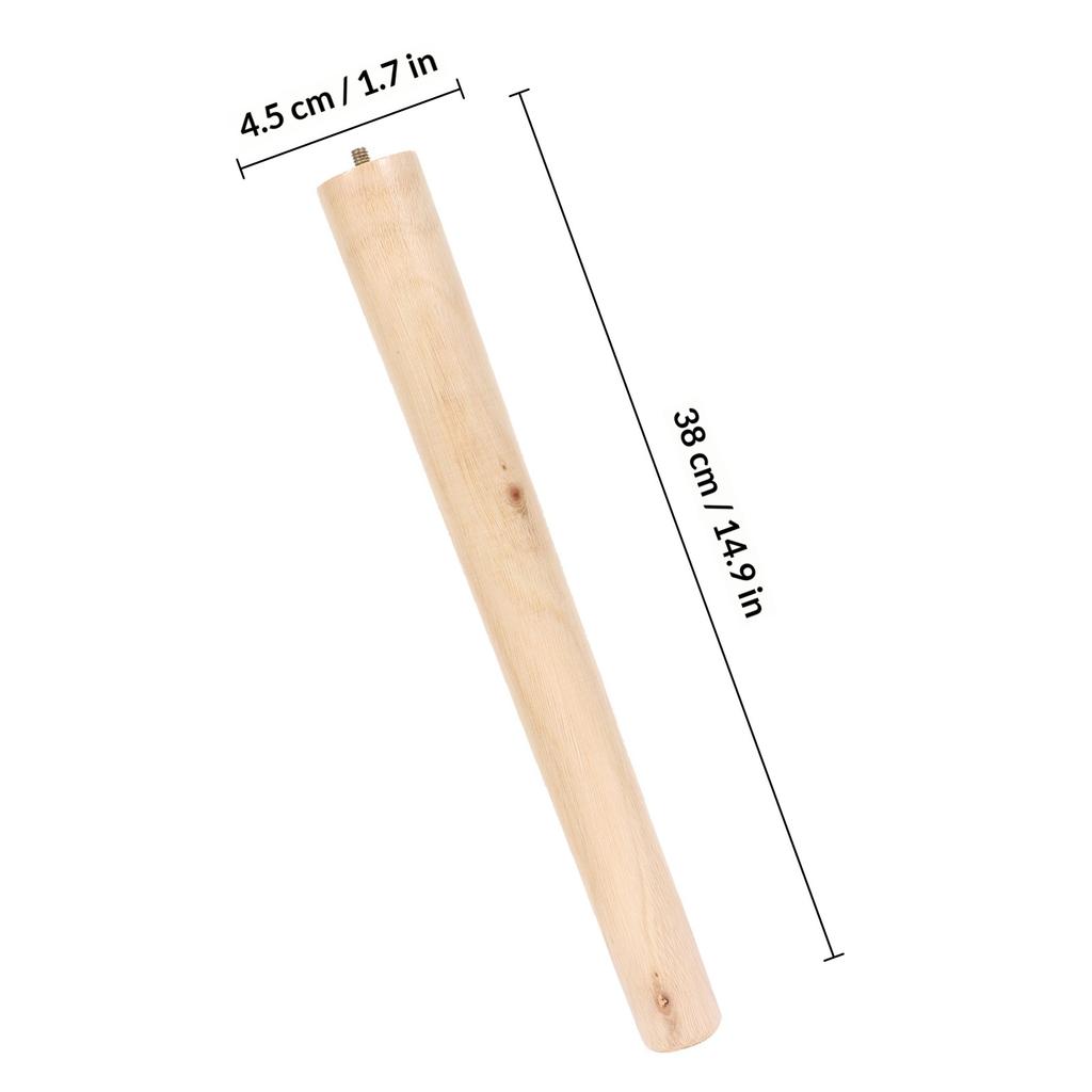 Wooden Furniture Feet 4 Sets Dining Table Legs Tischbeine Verstellbar Esstisch Sofa Couchtisch Premium Wood High Load Stable