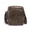 Кожаная мужская сумка Большая вместительная сумка через плечо Сумка-мессенджер Повседневная мужская сумка из коровьей кожи в стиле ретро Мужская сумка через плечо