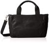 Light Cowhide Shoulder Bag with Handle 10 Black [Applause] 37-5034